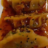 Vegetable gyozas at Mimo's Born in Barcelona