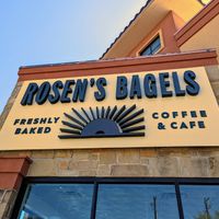 Yum factor 10. at Rosen's Bagel Co in Austin