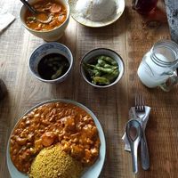 Delicious vegan Thai food 💜 at Thai Thai in Monterrey