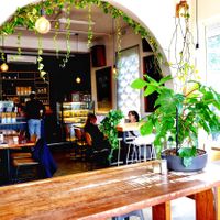 Inside cafe at Source Foods in Perth