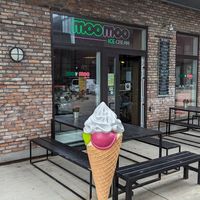 The outside at Moo Moo Isbar - Nordhavn in Copenhagen