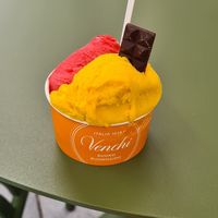 Mango and sorbet at Venchi - Sanlitun Taikoo Li in Beijing