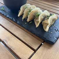 Vegetable gyoza   at BON - Milady Horákové in Prague
