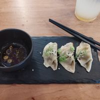 Veggie Gyoza at BON - Milady Horákové in Prague