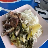 40 baht plate   at Paa Tim ร้านอาหารเจป้าติ๋ม in Krabi
