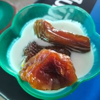 pumpkin dessert at Paa Tim ร้านอาหารเจป้าติ๋ม in Krabi