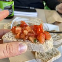 Vegan brusctetta  at Spaccio Alimentare in Florence