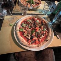 Vegan pizza  at Spaccio Alimentare in Florence