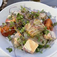 Tofu con verduras  at Verde Maçã in Terceira