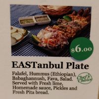The big plate for $6 at EASTanbul in Siem Reap