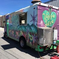Flipside of the truck.  at Veggie Love Food Truck in West Palm Beach