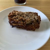 Banana bread vegano  at Lasai Maitia in San Sebastian