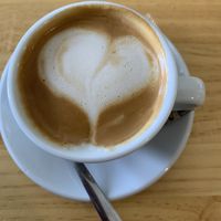 Cortado con soja  at Lasai Maitia in San Sebastian