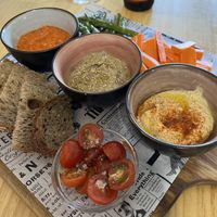 Vegan Plate  at Lasai Maitia in San Sebastian