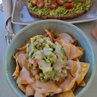 Nachos at Lasai Maitia in San Sebastian