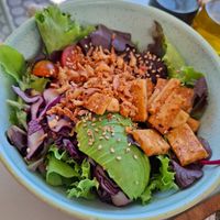 Salade at Lasai Maitia in San Sebastian