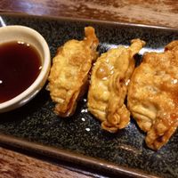 Gyozas at I Luv Sushi CNX in Chiang Mai