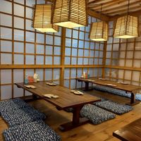 Japanese style seating at I Luv Sushi CNX in Chiang Mai