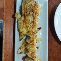 Crunchy veggie roll with extra tempura at I Luv Sushi CNX in Chiang Mai