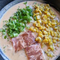 Tom kha ramen at House of Vegano in St Petersburg