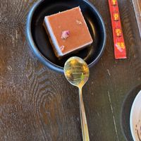 Guava rose cheesecakee  at House of Vegano in St Petersburg