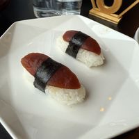 Nigiri tuna   at House of Vegano in St Petersburg