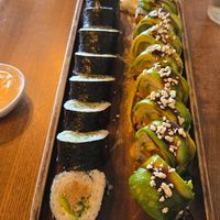 Spicy Crab, no mayo and Winter Roll at House of Vegano in St Petersburg