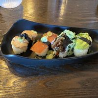 Nigiri Sampler  at House of Vegano in St Petersburg