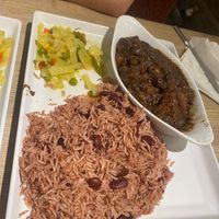 Plantain and potato stew was to die for can’t recommend this enough!!  at Tasty Jerk in South East London