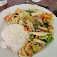 Cashew Tofu at KK Thai Lao in San Antonio
