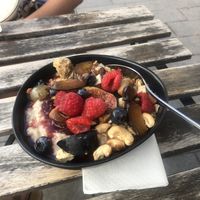Crumble porridge   at Fågel by artizán in Budapest