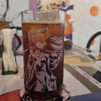 Lero lero te frío con frambuesa at Tsuki Coffe in Vina Del Mar