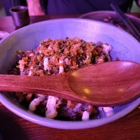 Dirty rice at Bonsai Plant Kitchen in Brighton