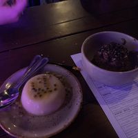 Desserts at Bonsai Plant Kitchen in Brighton