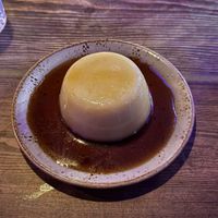Chai cream caramel at Bonsai Plant Kitchen in Brighton