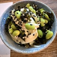 Edemame   at Bonsai Plant Kitchen in Brighton