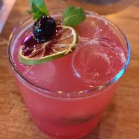 Cherry limeade so good too at Bonsai Plant Kitchen in Brighton