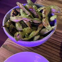 Edamame  at Bonsai Plant Kitchen in Brighton