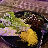 Their own lamb thing  at Bonsai Plant Kitchen in Brighton