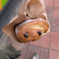 Vegan pain au chocolat at 200 Degrees Coffee in Sheffield