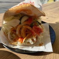 Falafeltasche  at Senf Imbiss in Solingen