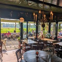 Interior, looking out at 't Wapen van Kennemerland in Haarlem