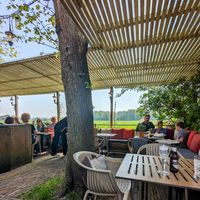 Part of the terrace at 't Wapen van Kennemerland in Haarlem