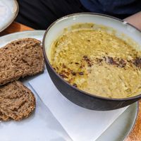 Courgette & basil soup at 't Wapen van Kennemerland in Haarlem