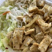 Lemongrass Tofu Bun (cold noodle salad) at Ba Le Sandwich Shop in Kailua Kona
