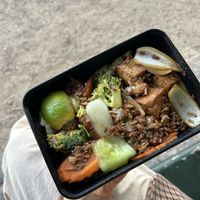 Fried rice with tofu  at Maekhong in Copenhagen