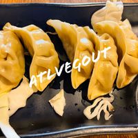 Veggie dumplings   at Hopstix in Chamblee