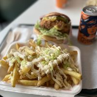 Fries  at Bare Bun in Belfast