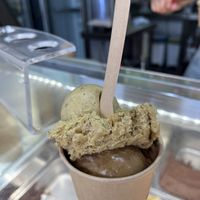 Coffee and pistachio   at Bodevici Bioconcept - Torrijos in Barcelona