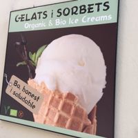 Sign  at Bodevici Bioconcept - Torrijos in Barcelona